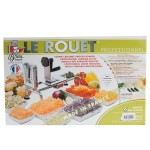 Bron Coucke LER-4030CLR Le Rouet Manual Stainless Steel Spiral Vegetable Slicer / Noodler Bron Coucke LER-4030CLR Le Rouet Manual Stainless Steel Spiral Vegetable Slicer / Noodler
