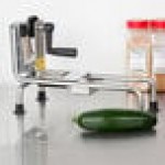 Bron Coucke LER-4030CLR Le Rouet Manual Stainless Steel Spiral Vegetable Slicer / Noodler Bron Coucke LER-4030CLR Le Rouet Manual Stainless Steel Spiral Vegetable Slicer / Noodler