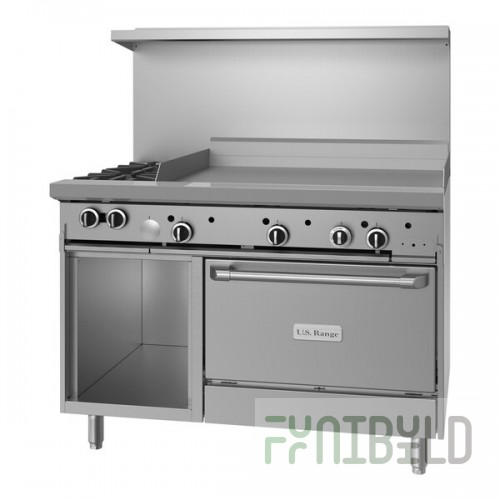 U.S. Range U48-2G36RS Liquid Propane 2 Burner 48