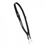 Ergodyne Squids 3158 2 lb. Black Coiled Hard Hat Lanyard with Clamp 19158 Ergodyne Squids 3158 2 lb. Black Coiled Hard Hat Lanyard with Clamp 19158