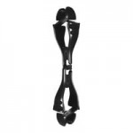 Ergodyne Squids 3158 2 lb. Black Coiled Hard Hat Lanyard with Clamp 19158 Ergodyne Squids 3158 2 lb. Black Coiled Hard Hat Lanyard with Clamp 19158