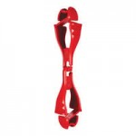 Ergodyne Squids 3158 2 lb. Black Coiled Hard Hat Lanyard with Clamp 19158 Ergodyne Squids 3158 2 lb. Black Coiled Hard Hat Lanyard with Clamp 19158