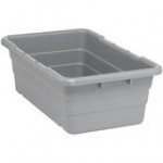 Quantum 9.75 Gallon Yellow Cross Stack Tub with Built-In Handle Grips and Bottom Grooves TUB2516-8YL Quantum 9.75 Gallon Yellow Cross Stack Tub with Built-In Handle Grips and Bottom Grooves TUB2516-8YL