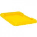 Quantum 9.75 Gallon Yellow Cross Stack Tub with Built-In Handle Grips and Bottom Grooves TUB2516-8YL Quantum 9.75 Gallon Yellow Cross Stack Tub with Built-In Handle Grips and Bottom Grooves TUB2516-8YL
