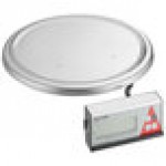 Taylor 5265117 440 lb. Digital Stainless Steel Keg Scale with 16