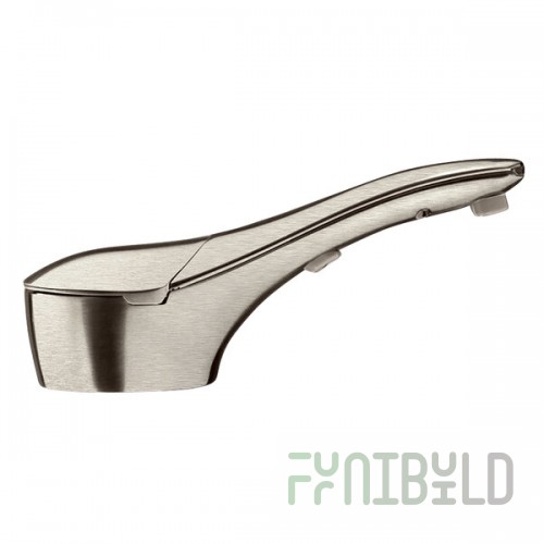 Bobrick B-855 Designer Series 34 oz. Brushed Nickel Counter-Mounted Automatic Liquid Soap Dispenser