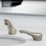 Bobrick B-855 Designer Series 34 oz. Brushed Nickel Counter-Mounted Automatic Liquid Soap Dispenser