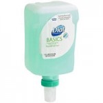 Dial DIA32100 Clean and Gentle FIT Universal Manual 1.2 Liter Antibacterial Foaming Hand Wash Refill - 3/Case