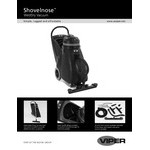 Viper Shovelnose 18 Gallon Wet / Dry Vacuum with Squeegee and Tool Kit