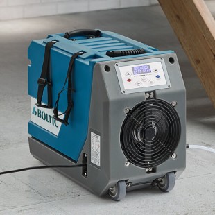 Boltic 145 Pint Commercial Crawl Space Dehumidifier with Automatic Purge Pump, Drain Hose, and Wheels - 115V, 740W Boltic 145 Pint Commercial Crawl Space Dehumidifier with Automatic Purge Pump, Drain Hose, and Wheels - 115V, 740W