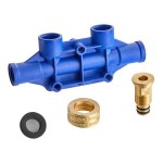 Seko 9900106739 Hot / Cold Manifold with 2 Inlets for ProSink Chemical Dispensers Seko 9900106739 Hot / Cold Manifold with 2 Inlets for ProSink Chemical Dispensers