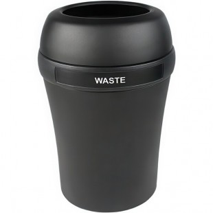 Busch Systems Infinite Elite 100906 37.5 Gallon LDPE Decorative Trash Can with Busch Systems Infinite Elite 100906 37.5 Gallon LDPE Decorative Trash Can with