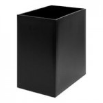 CSL reCollect2 RC2-BLK-2.0 22 Qt. Black Trash and Recycling Bin with Logo Base CSL reCollect2 RC2-BLK-2.0 22 Qt. Black Trash and Recycling Bin with Logo Base