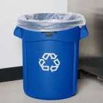Rubbermaid® FG262073BLUE BRUTE 20 Gallon Blue Round Recycling Can Rubbermaid® FG262073BLUE BRUTE 20 Gallon Blue Round Recycling Can