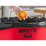 Rubbermaid® FG264300RED BRUTE 44 Gallon Red Round Trash Can Rubbermaid® FG264300RED BRUTE 44 Gallon Red Round Trash Can