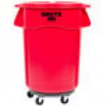 Rubbermaid® FG264300RED BRUTE 44 Gallon Red Round Trash Can Rubbermaid® FG264300RED BRUTE 44 Gallon Red Round Trash Can