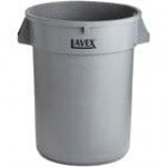 Lavex 32 Gallon Green Round Commercial Trash Can Lavex 32 Gallon Green Round Commercial Trash Can