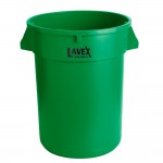 Lavex 32 Gallon Green Round Commercial Trash Can Lavex 32 Gallon Green Round Commercial Trash Can