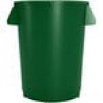 Lavex 32 Gallon Green Round Commercial Trash Can Lavex 32 Gallon Green Round Commercial Trash Can