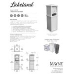 Mayne Lakeland Compact Black Towel Valet Mayne Lakeland Compact Black Towel Valet
