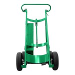 Valley Craft 800 lb. 4-Wheel Battery-Powered Steel Drum Truck with Standard Chime Hook F89484