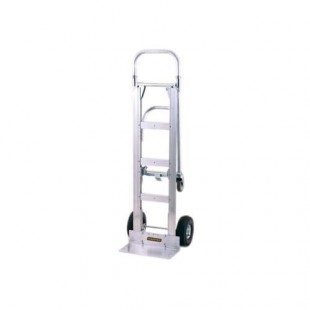 Harper 1,000 lb. Continuous Handle Wide Body Senior Aluminum Hand Truck / Platform Truck with 10 Harper 1,000 lb. Continuous Handle Wide Body Senior Aluminum Hand Truck / Platform Truck with 10