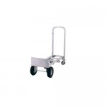 Harper 1,000 lb. Continuous Handle Wide Body Senior Aluminum Hand Truck / Platform Truck with 10