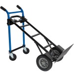 Harper 900 lb. 4-in-1 Quick Change Hand Truck with Dual Handles and 10