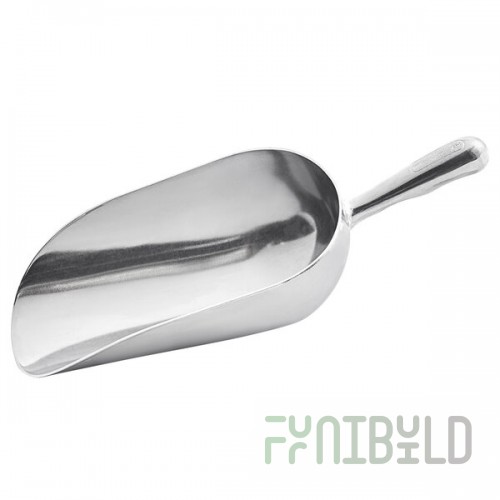 Vollrath 46894 58 oz. One-Piece Cast Aluminum Ice Scoop