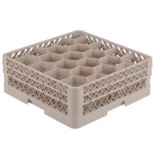 Vollrath TR13GGG Traex® Rack Max Full-Size Beige 20-Compartment 5 1/8