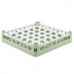 Vollrath 52702 Signature Lemon Drop Full-Size Light Green 20-Compartment 4 13/16