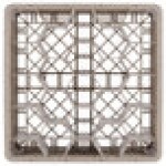 Vollrath TR11GGGG Traex® Rack Max Full-Size Beige 20-Compartment 9 7/16