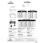 Advance Tabco PS-18-60 Stainless Steel Wall Shelf with Pot Rack - 18