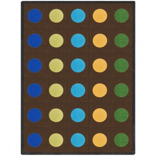 Joy Carpets Kid Essentials Lots Of Dots 10' 9 Joy Carpets Kid Essentials Lots Of Dots 10' 9