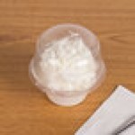 Solo SDL58 5-8 oz. Clear Plastic Sundae Lid - 1,000/Case Solo SDL58 5-8 oz. Clear Plastic Sundae Lid - 1,000/Case