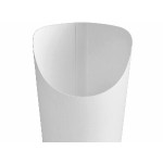 Choice Large 16 oz. White Paper Scoop Cup - 50/Pack