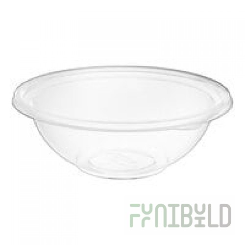 Fineline 5048-CL Super Bowl 48 oz. Clear PET Plastic Bowl - 50/Case