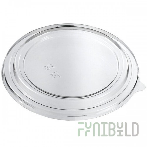 Solia ES31279 Clear Plastic Lid for 43.9 oz. Kraft Salad Bowl - 300/Case