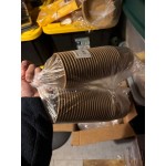 EcoChoice 32 oz. Kraft Paper Food Cup with Vented Lid - 25/Pack