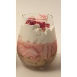 Visions Dynasty 9 oz. Clear Plastic Stemless Champagne Flute with Gold Rim - 64/Case Visions Dynasty 9 oz. Clear Plastic Stemless Champagne Flute with Gold Rim - 64/Case