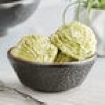 Acopa Heika 7 oz. Black Matte Textured Stoneware Bowl - Sample