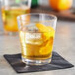 Acopa Select 10 oz. Stackable Rocks / Old Fashioned Glass - Sample