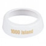 TableCraft CB8 Imprinted White Plastic TableCraft CB8 Imprinted White Plastic