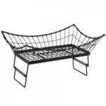 TableCraft GMT21125 Grand Master Transformer Black Powder Coated Metal Full Size Rectangular Basket - 20 1/2 TableCraft GMT21125 Grand Master Transformer Black Powder Coated Metal Full Size Rectangular Basket - 20 1/2