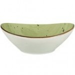 International Tableware Rotana 3 oz. Lime Oval Porcelain Bowl - 24/Case International Tableware Rotana 3 oz. Lime Oval Porcelain Bowl - 24/Case