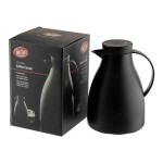 TableCraft 50 oz. Black Plastic Coffee Carafe with Glass Liner 12667 - 6/Case TableCraft 50 oz. Black Plastic Coffee Carafe with Glass Liner 12667 - 6/Case