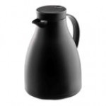 TableCraft 50 oz. Black Plastic Coffee Carafe with Glass Liner 12667 - 6/Case TableCraft 50 oz. Black Plastic Coffee Carafe with Glass Liner 12667 - 6/Case