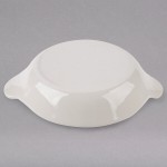Hall China from Steelite International HL4340AWHA Ivory (American White) 12 oz. Round Au Gratin Baking Dish - 24/Case Hall China from Steelite International HL4340AWHA Ivory (American White) 12 oz. Round Au Gratin Baking Dish - 24/Case