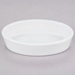 Hall China from Steelite International HL4340AWHA Ivory (American White) 12 oz. Round Au Gratin Baking Dish - 24/Case Hall China from Steelite International HL4340AWHA Ivory (American White) 12 oz. Round Au Gratin Baking Dish - 24/Case