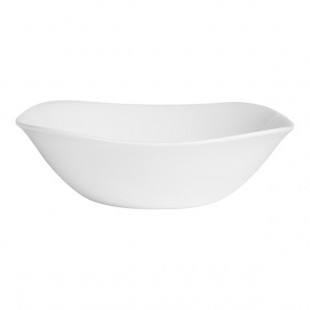 Steelite Performance Taste 32 oz. White Casual Square Bowl - 12/Case